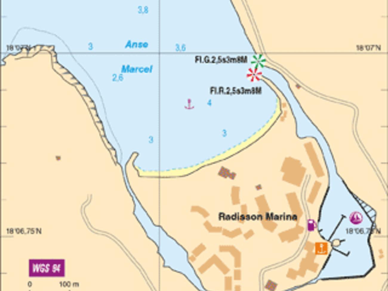 Port Anse Marcel Marina / Port Lonvilliers Toutes les informations sur le port