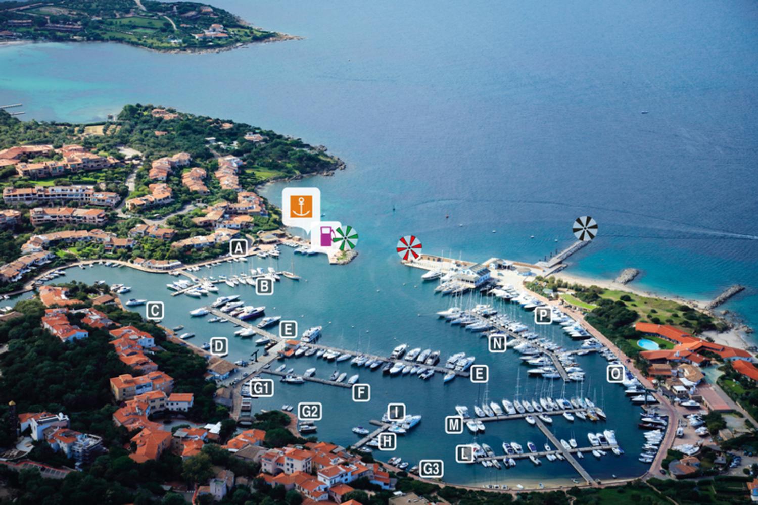 Port Porto Rotondo : Toutes les informations sur le port