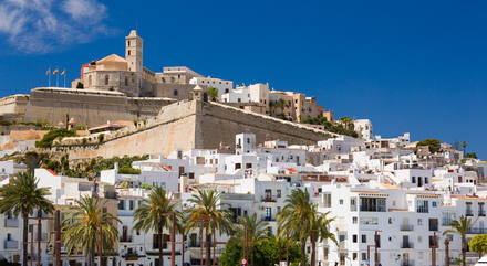 La vieille ville d'Ibiza