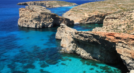 Baie du Lagon Bleu, Comino Baie du Lagon Bleu, Comino