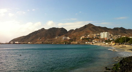 Mindelo, sur l'île Sao Vicente