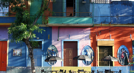 Quartier de La Boca, Buenos Aires, Argentine Quartier de La Boca, Buenos Aires, Argentine