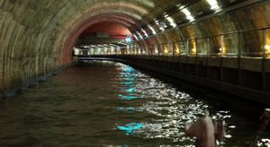 Navigation souterraine à Nantes