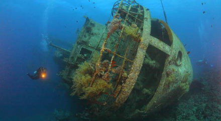 L'épave du Cedar Pride, spot de plongée réputé. Nautisme Article