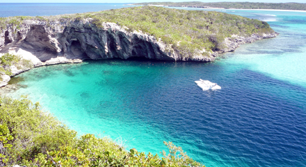 Dean's Blue Hole à Long Island