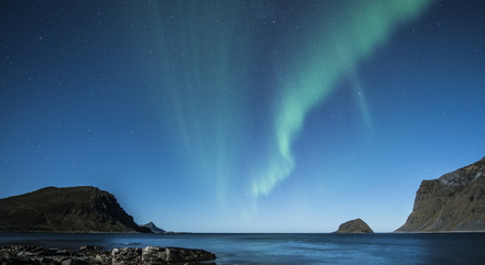 Les aurores boréales aux Lofoten Les aurores boréales aux Lofoten