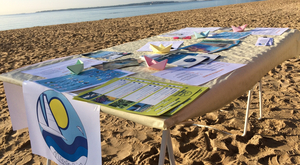 Mission Océan et Surfrider : le nettoyage de la plage de Golfe-Juan, un succès !