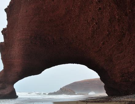 Maroc une des arches de Legzira s est croul e Actualit s Nautisme