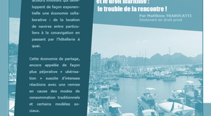 6ème numéro de la Revue du Droit de la Plaisance et du Nautisme