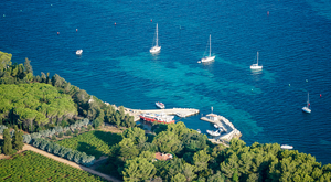 La Côte d'Azur vue d'hélico