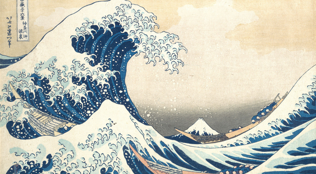 La Grande Vague de Kanagawa de l'artiste japonais Hokusai, présentée à tort comme un tsunami,est en réalité une vague scélérate Nautisme Article