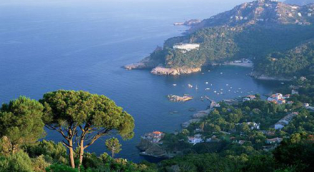 La baie d'Aiguablava