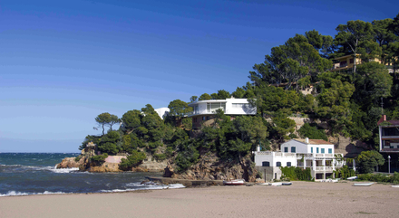 La plage de Sa Riera. 