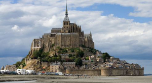 Grandes marées en approche au Mont-Saint-Michel