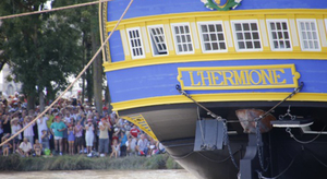 Réouverture de L’Hermione au public à Rochefort