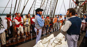 L'Hermione honorée par l'Association des Grands Voiliers Américains