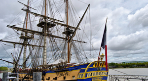 Direction Saint-Malo et Brest pour l'Hermione en 2016