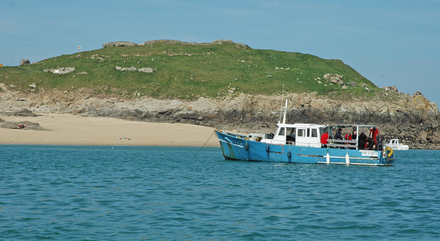 Cézembre, la plage du Sud Cézembre, la plage du Sud