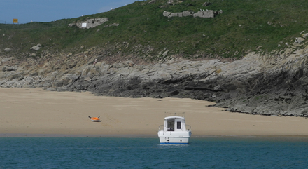 Cézembre, un mouillage