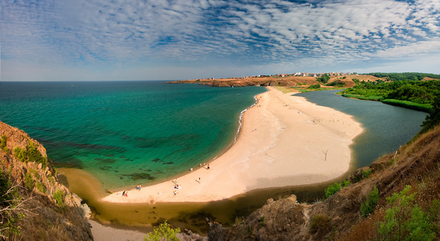 La plage de Sinémoretz