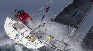 Nanni en course sur La Solitaire