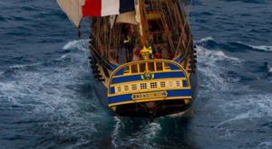 Première escale en vue pour L’Hermione