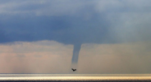 Une trombe marine aperçue à Nice