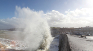 Tempête de mistral et de tramontane