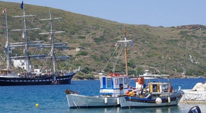 Fin d'une saison forte en symboles pour le Belem