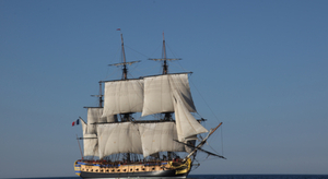 L'Hermione a repris la mer