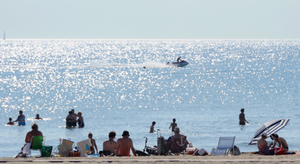 Fortes chaleurs sur le littoral