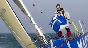 La Solitaire du Figaro: Un leader très discret