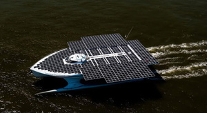 Un bateau futuriste au service de la préhistoire