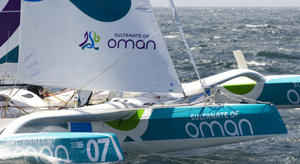 Sidney Gavignet en kamikaze sur la route du Rhum 2014