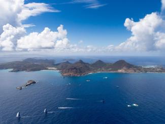 Les Voiles de St Barth, à mi-chemin du sport...