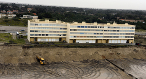 La houle fait des dégâts