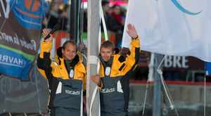 Amélie Mauresmo, marraine du Class40 GDF Suez