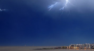 Forts orages et risque de trombes marines en Corse