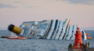 Redressement en cours pour l'épave du Concordia