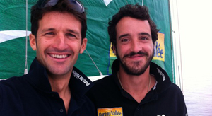 Une Jacques Vabre sous le signe du partage pour Louis Burton