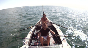 Un duo français à l'assaut du Pacifique à la rame