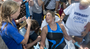 Diana Nyad boucle la traversée à la nage Cuba-Floride
