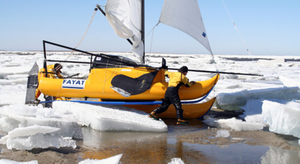 Deux Français bloqués dans l'Arctique