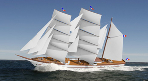 STX soutient l'association du « Grand Voilier-Ecole »