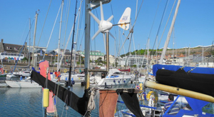 Embarquer une éolienne à bord