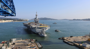 La fin de 6 mois de chantier pour le Charles de Gaulle