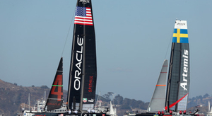 Le challenger manquant est désormais sur l'eau