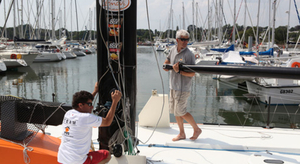Transat Jacques Vabre: Vincent Riou et Jean Le Cam font équipe
