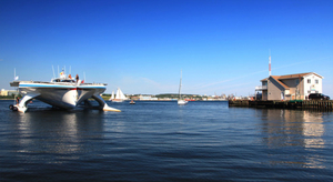 PlanetSolar en escale au Canada