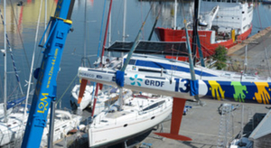 Un bateau 100% électrique pour Damien Seguin